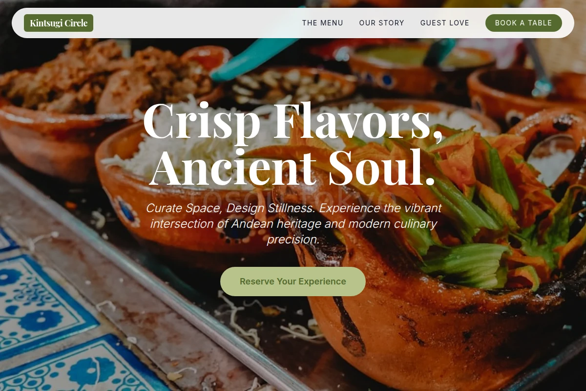 Crisp Peruvian Food