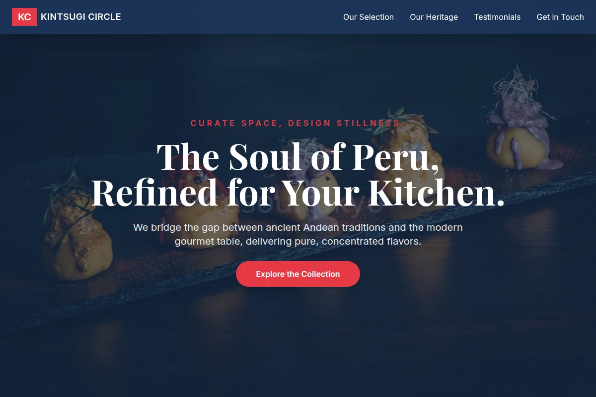 Industrial Peruvian Food