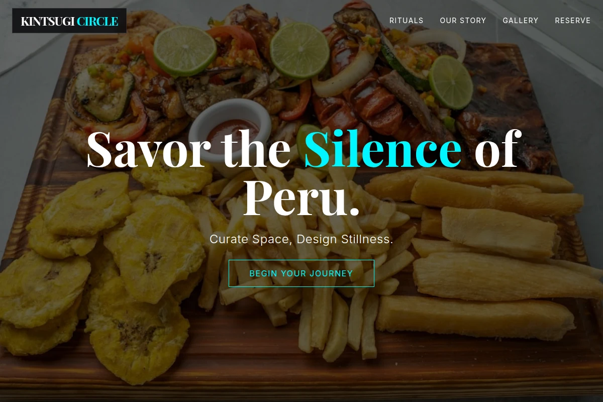 Silent Peruvian Food