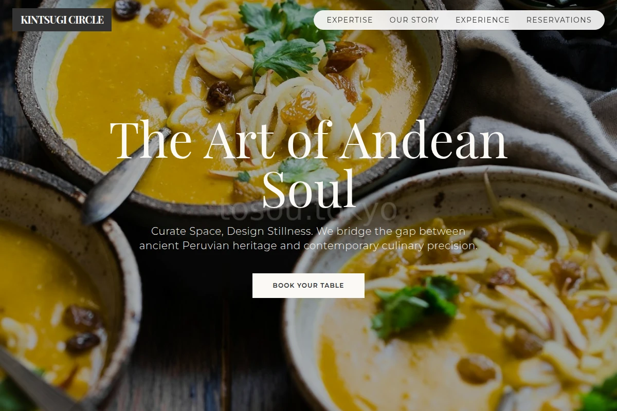 Structured Peruvian Food
