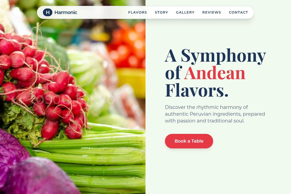 Harmonic Peruvian Food