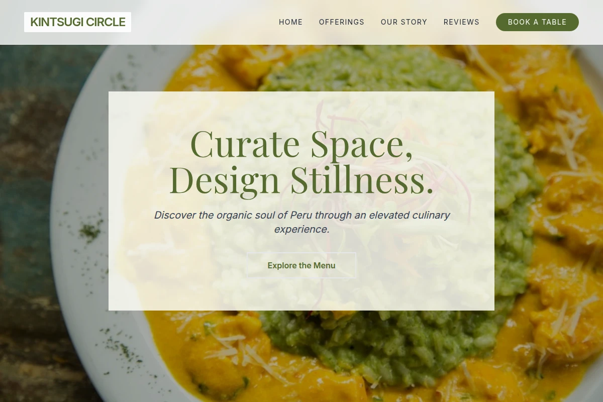 Organic Peruvian Food